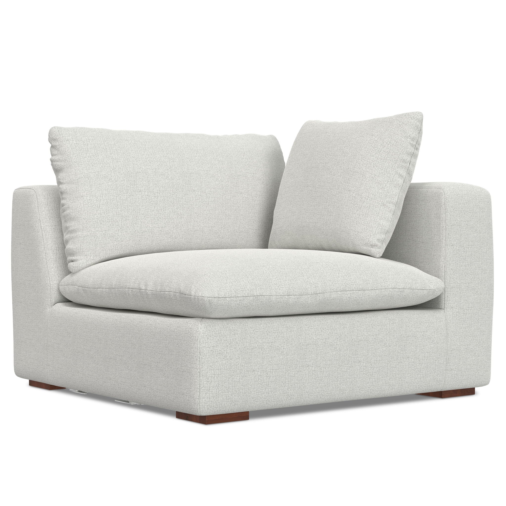 Jasmine - Right Arm Sofa Module - Gray by HouseOfZazla