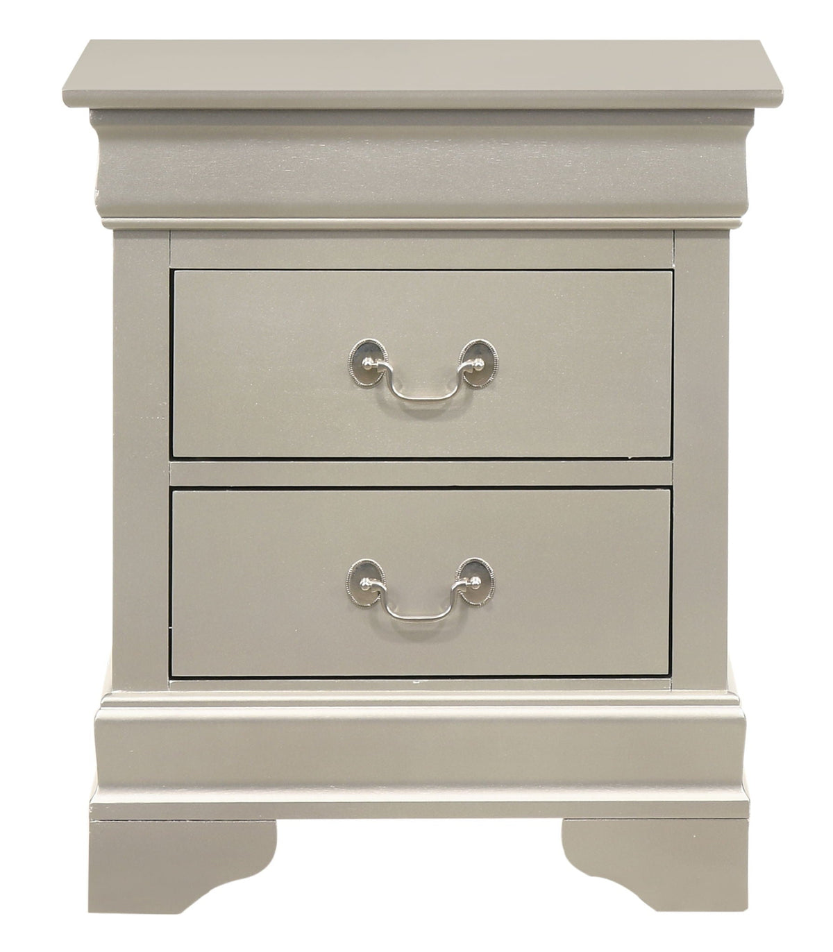 Traditional Style Design Nightstand with Classic Accent - Multiple Colors, photo 37 of 40