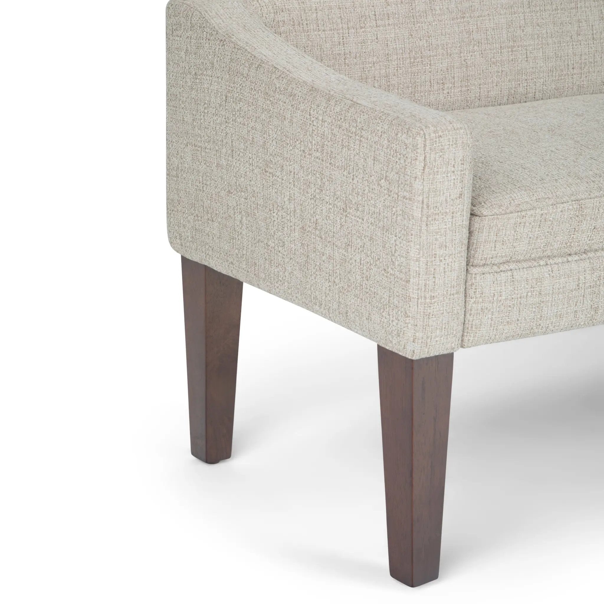 Parris Upholstered Bench - Platinum by HouseOfZazla