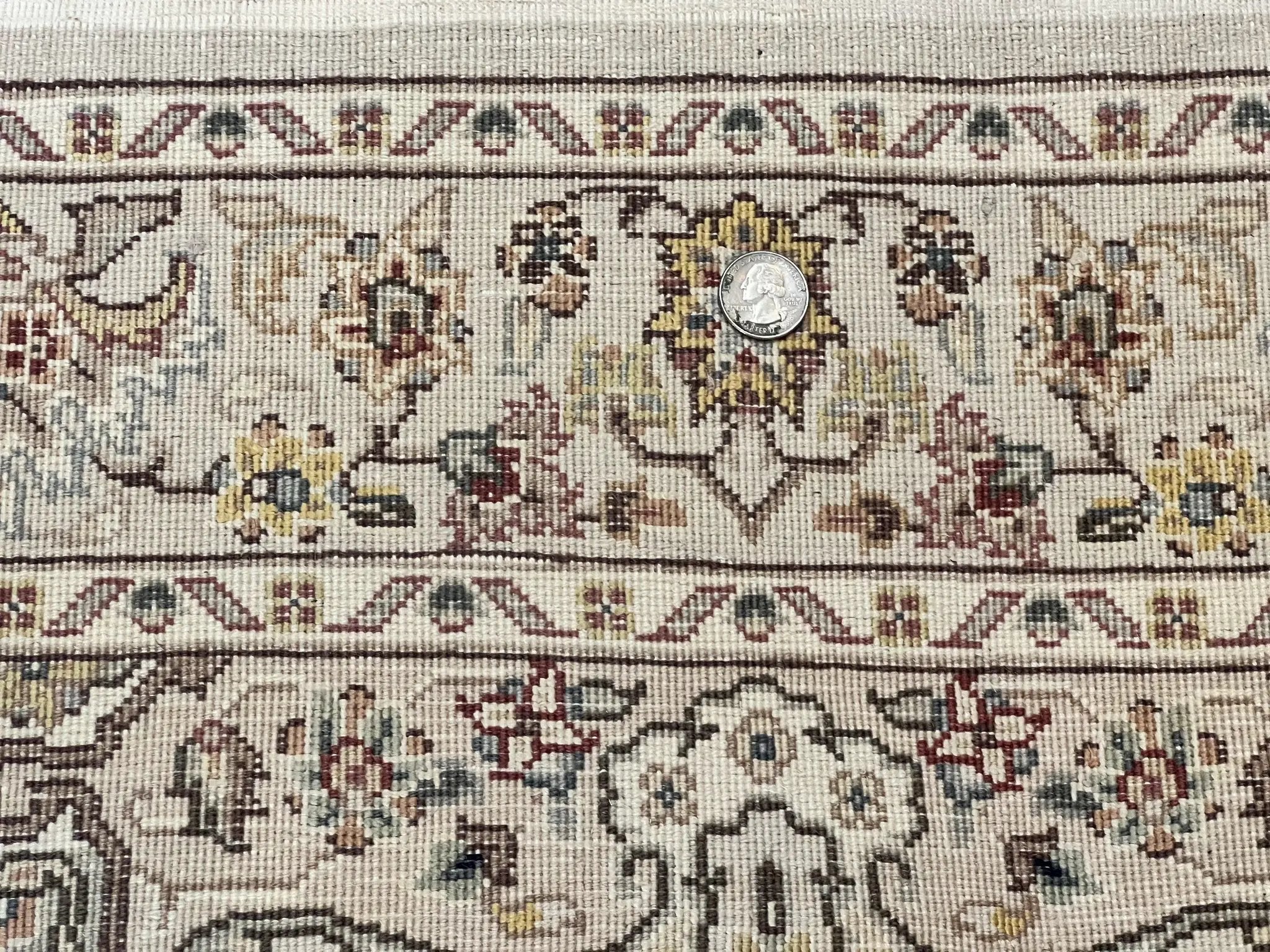 Sino Persian Rug 2.5 x 4, Hand Knotted Oriental Carpet, Small Persian Rug, Floral Medallion, Wool, Vintage by Jewel Rugs