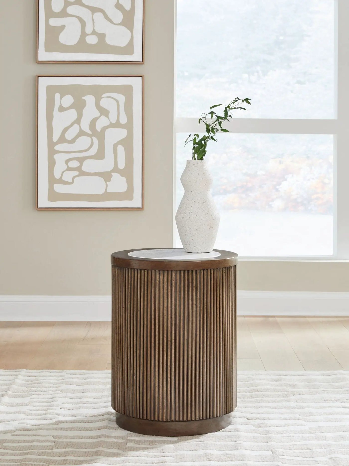 Hadonna - Round Table by Unique Piece Furniture