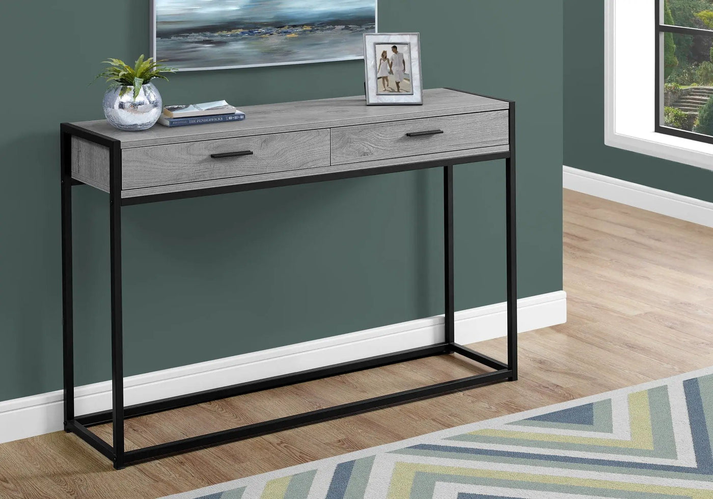 Accent Console Table for Entryway with Storage Drawers by HouseOfZazla