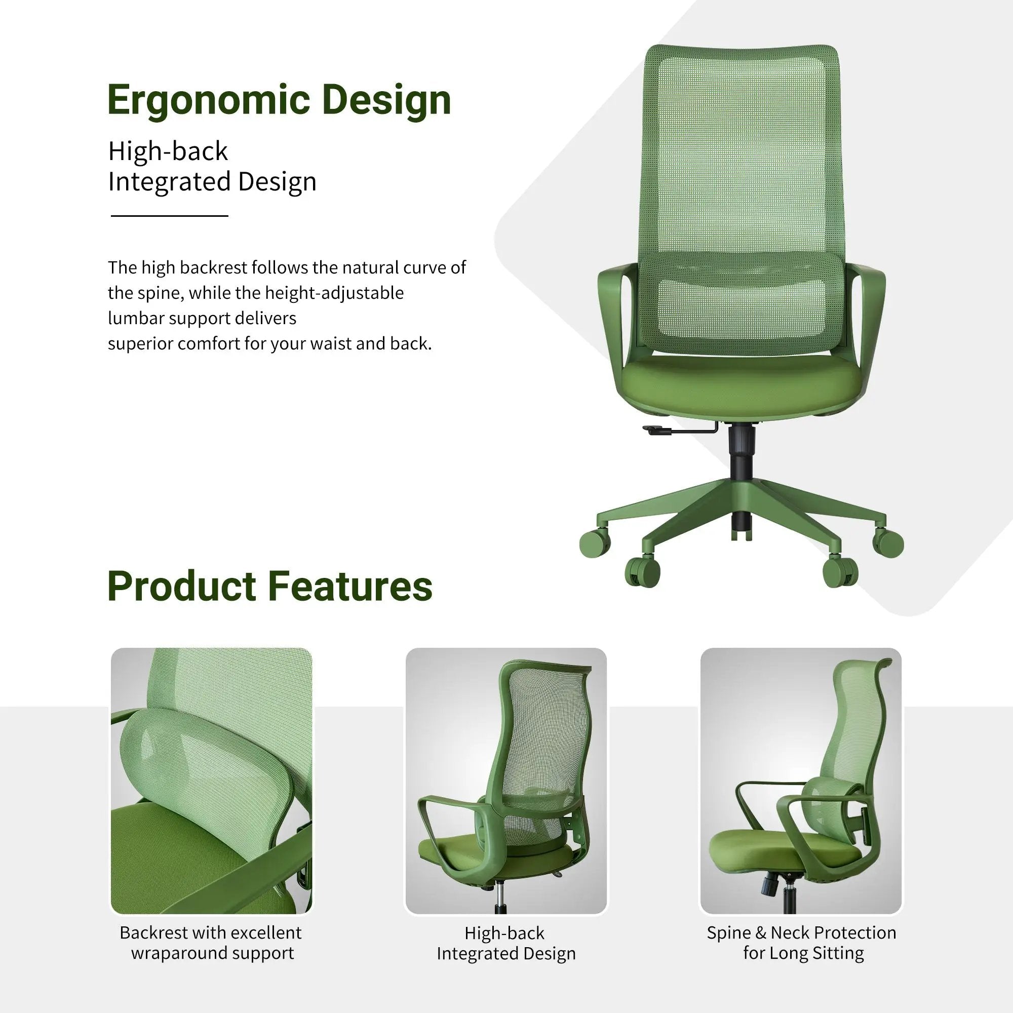 Ergonomic Colorful Office Chair by HouseOfZazla