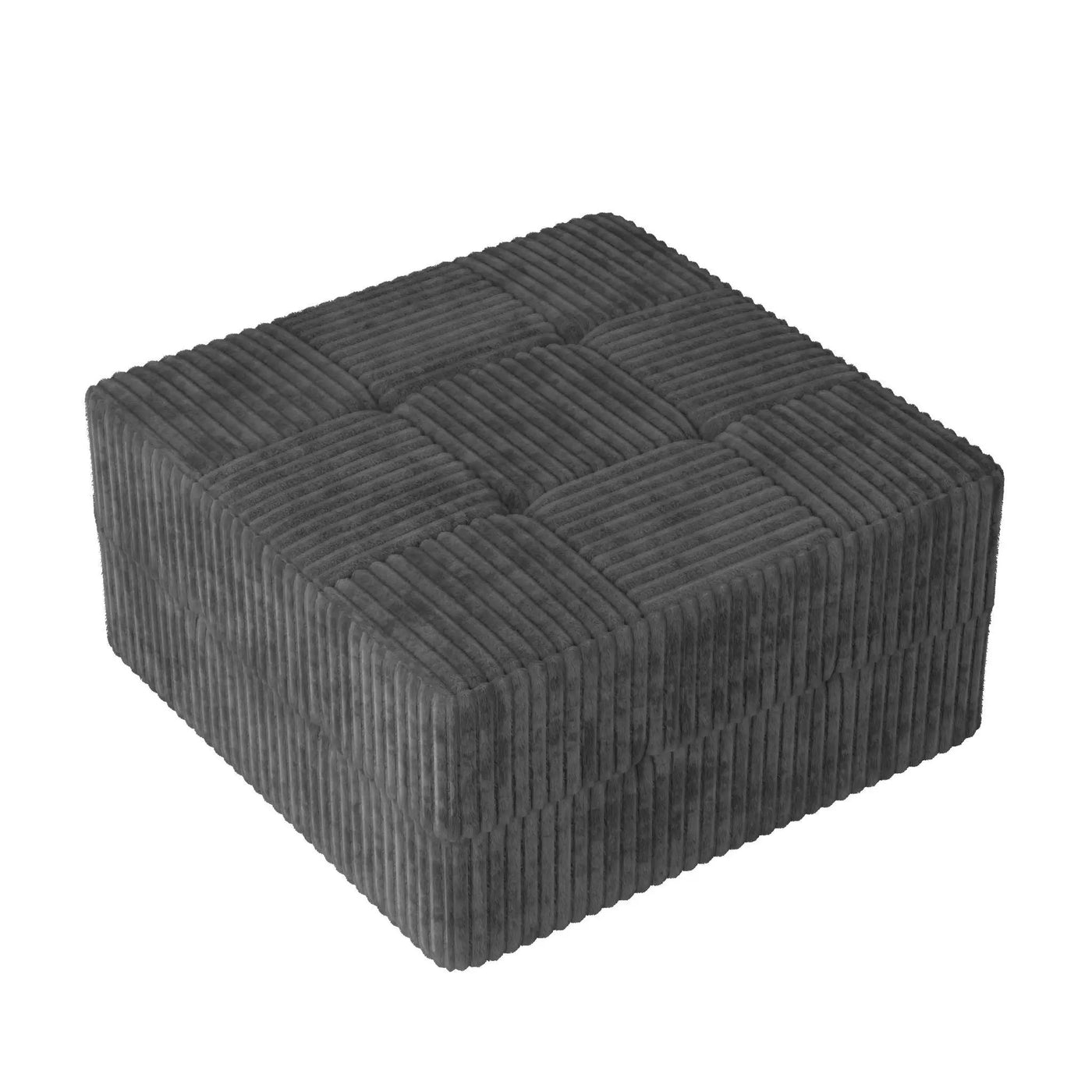 Modern Minimalist Ottoman Sofa Compressed Sectional Couch Sleeper by HouseOfZazla
