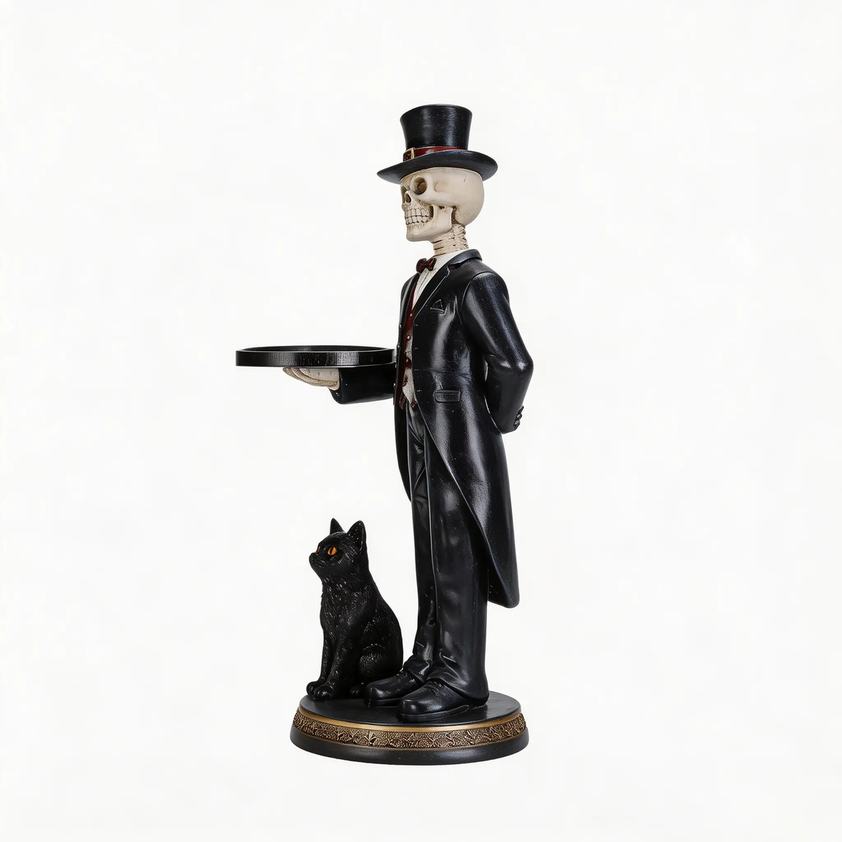 Halloween Skeleton Butler Floor Statue by HouseOfZazla