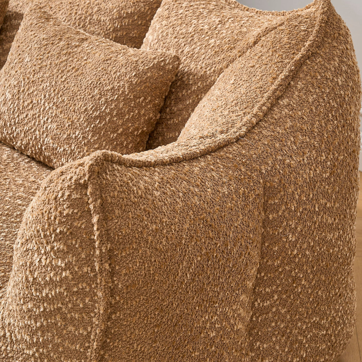 Comfortable Dual Beanbag Chair With High Resilience Foam Core For 2 People, photo 26 of 40