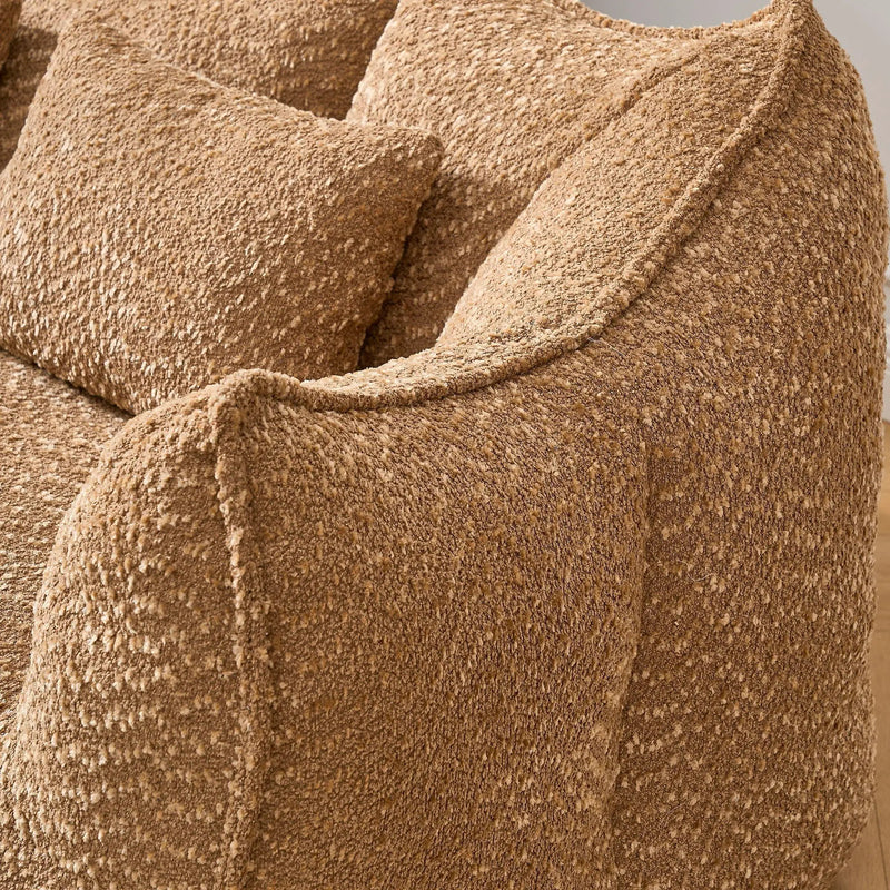 Comfortable Dual Beanbag Chair With High Resilience Foam Core For 2 People by HouseOfZazla