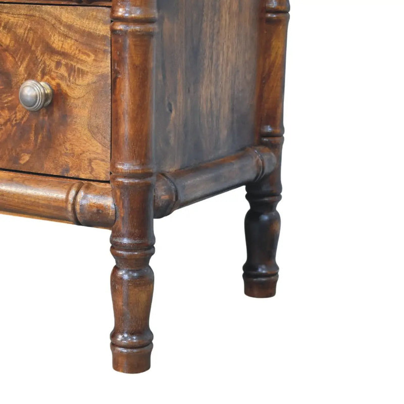 Solid Wood Bamboo 3 Drawer Chest by HouseOfZazla