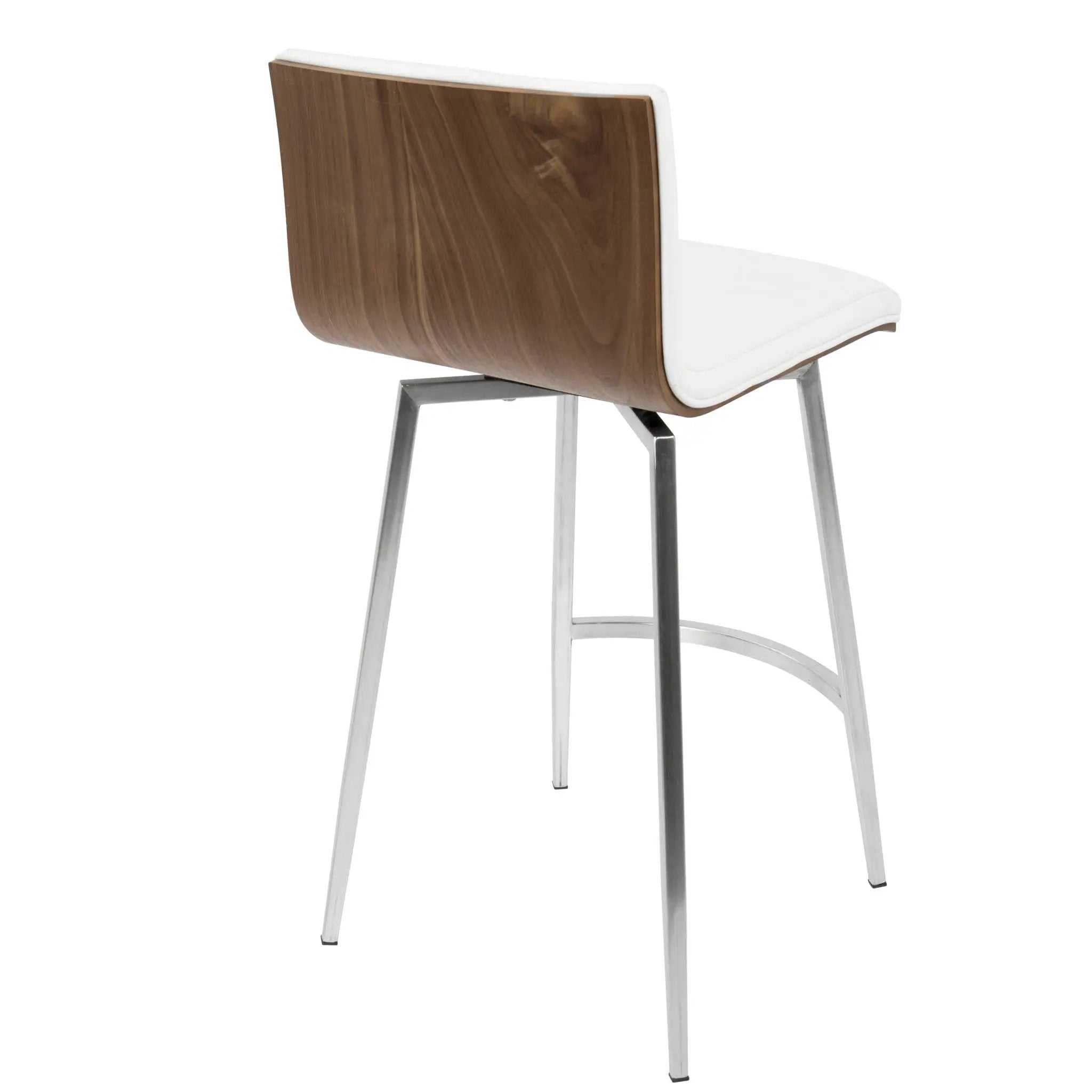 Mason - Contemporary Swivel Counter Stool (Set of 2) by HouseOfZazla