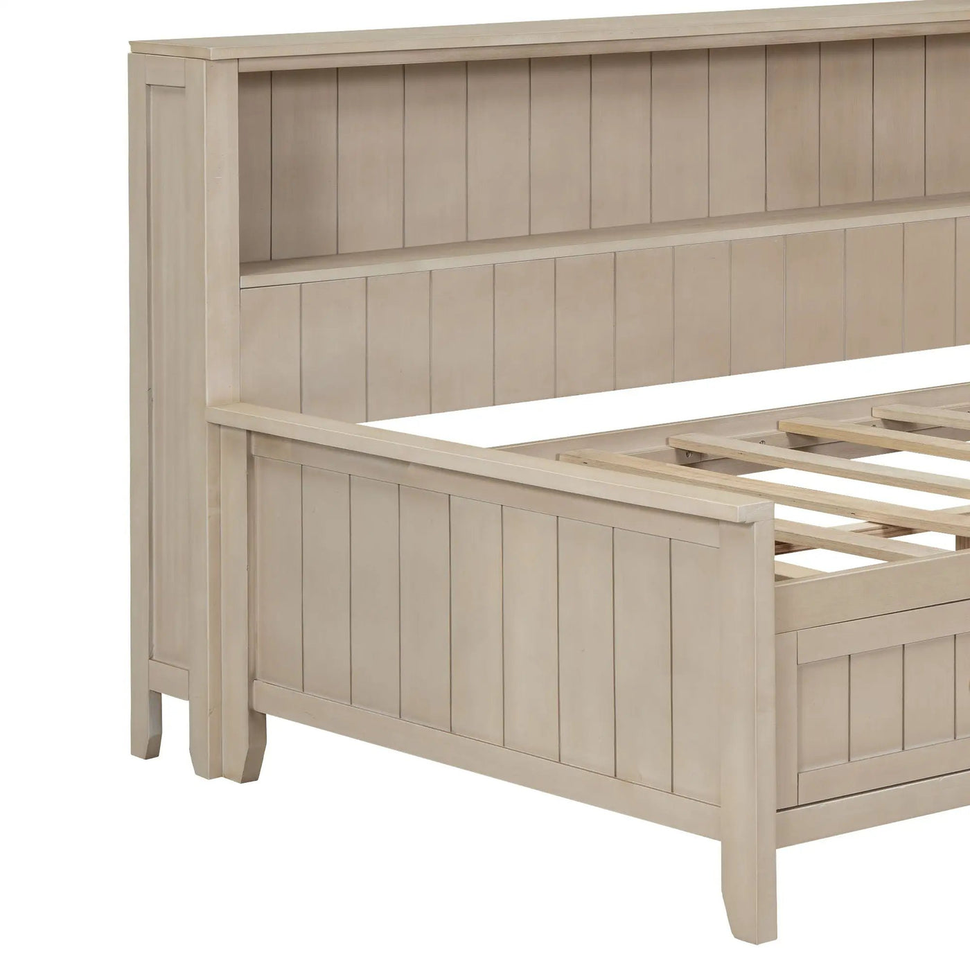 Daybed With Storage Shelves And 3 Drawers by HouseOfZazla