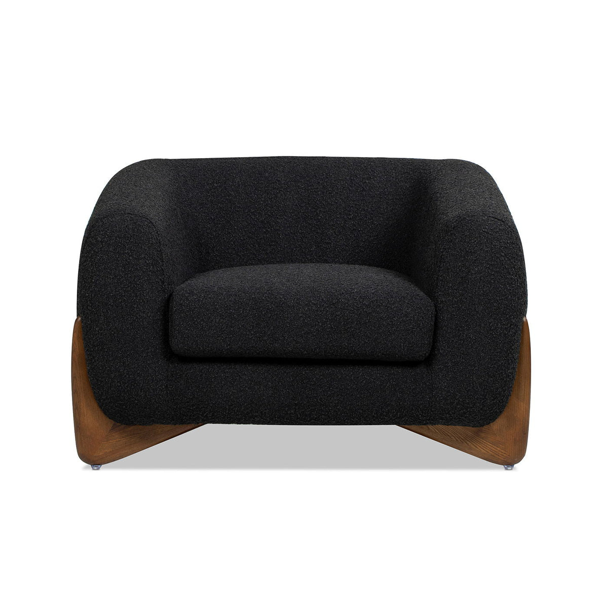 Sherpa Arm Chair with Removable Cushion - Black, White, Dark Green, photo 23 of 30