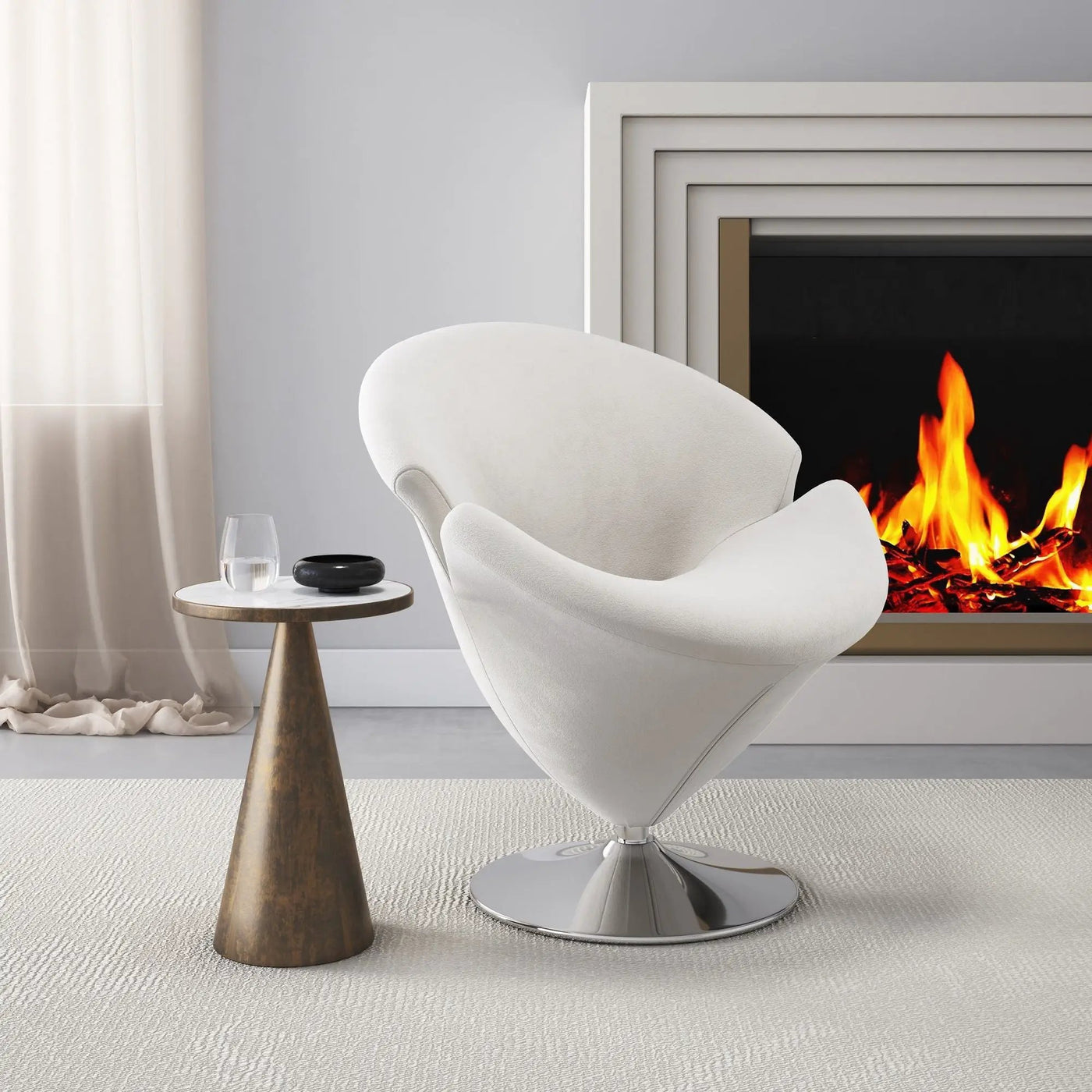 Tulip - Swivel Lounge Chair by HouseOfZazla