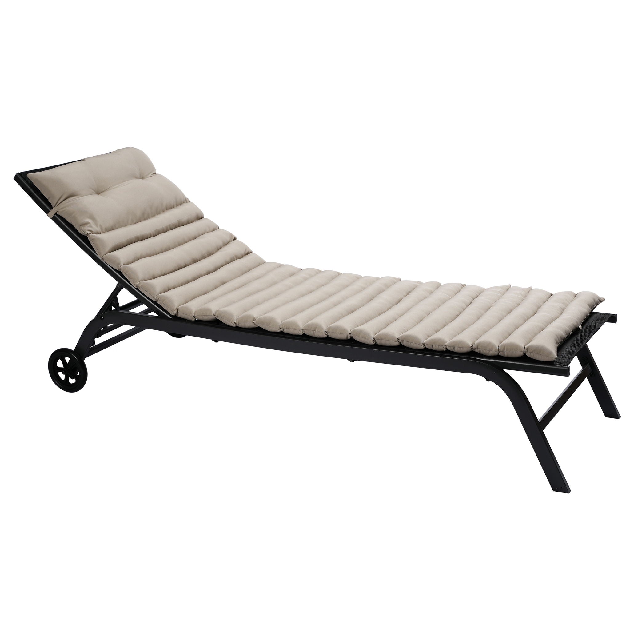 2 Piece Outdoor Chaise Lounge Chair Cushion Replacement Set by HouseOfZazla