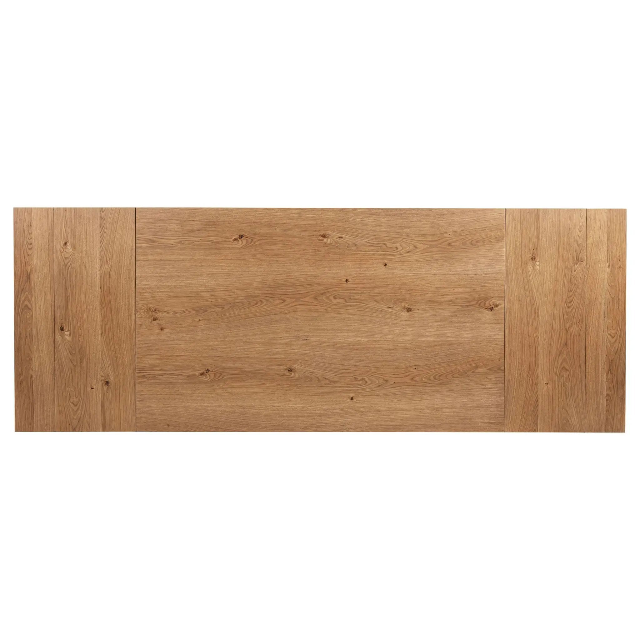 Middleton 106-inch Extension Leaf Dining Table Natural Brown by Unique Piece Furniture