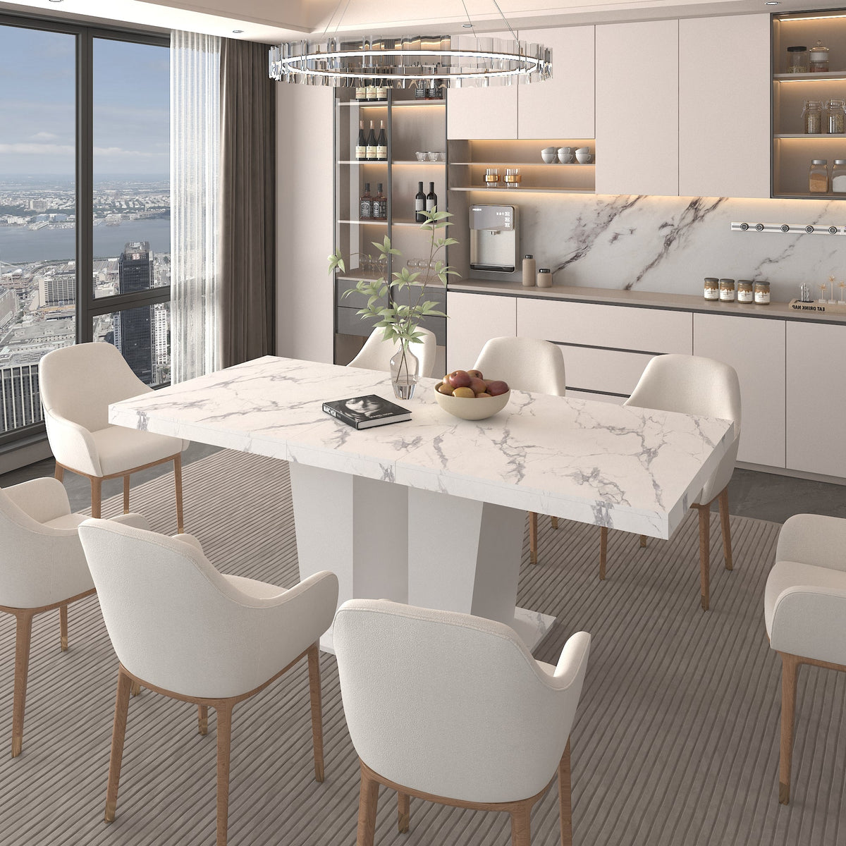 Extendable Dining Room Table for 6-10, photo 7 of 10