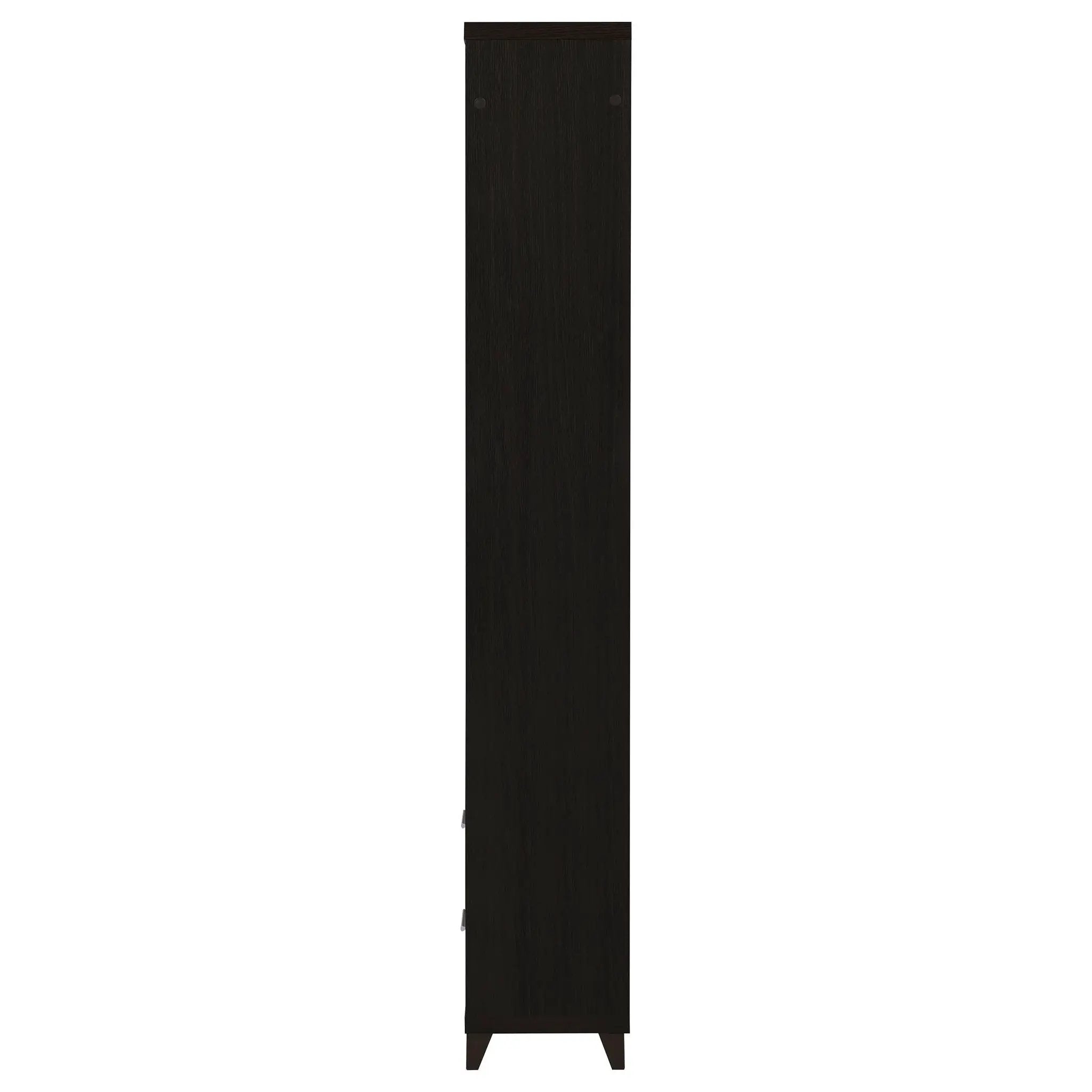 Lewes 4-shelf Engineered Wood Media Tower Cappuccino by Unique Piece Furniture
