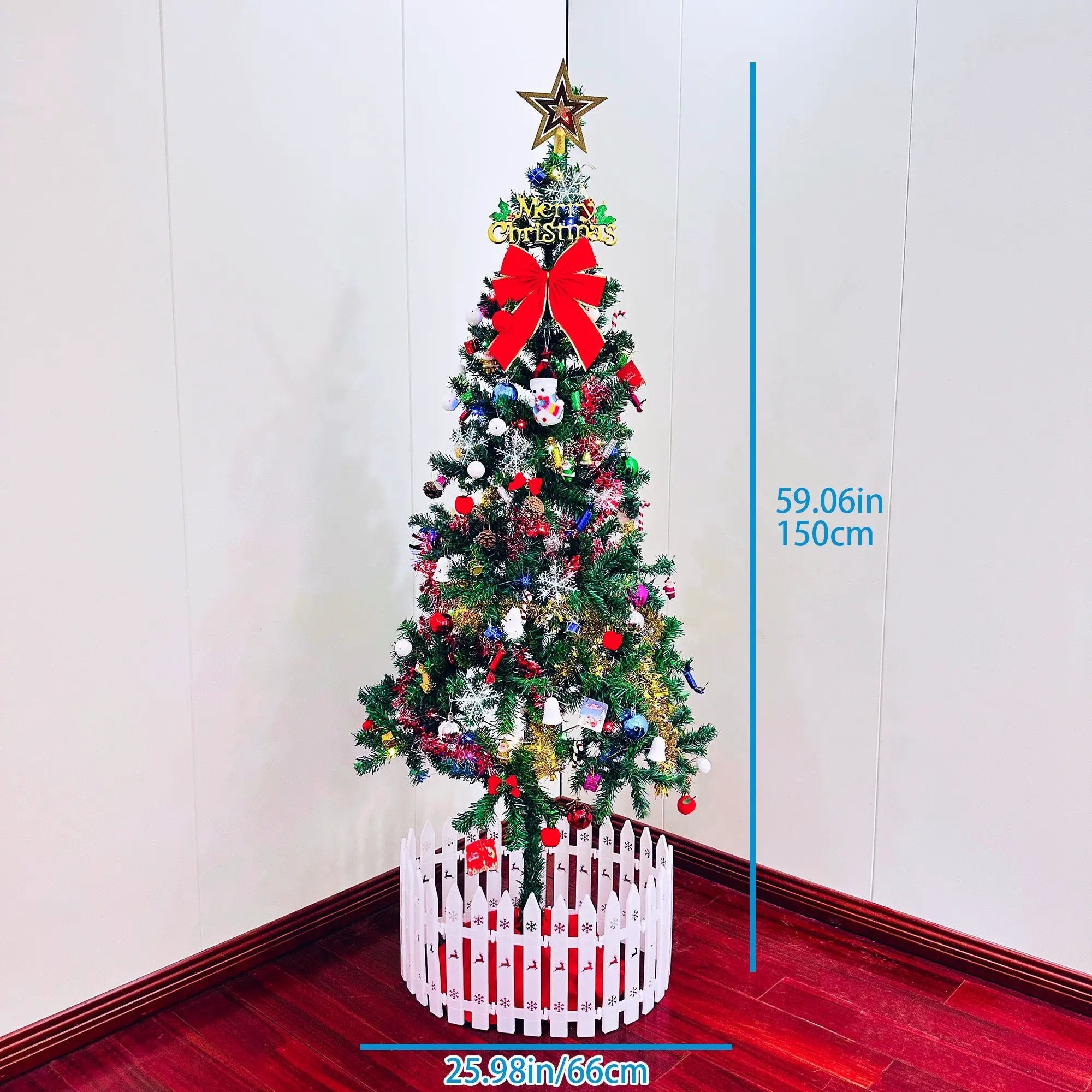 5ft Artificial Christmas Tree with LED Energy-Saving Lights by HouseOfZazla