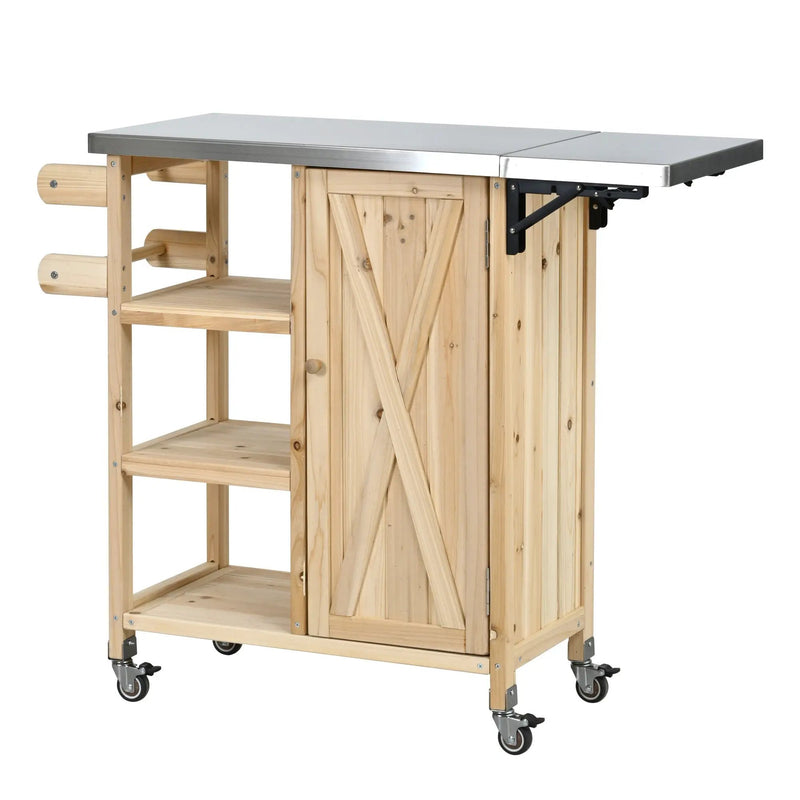 Foldable Outdoor Kitchen Island Patio Kitchen Island by HouseOfZazla