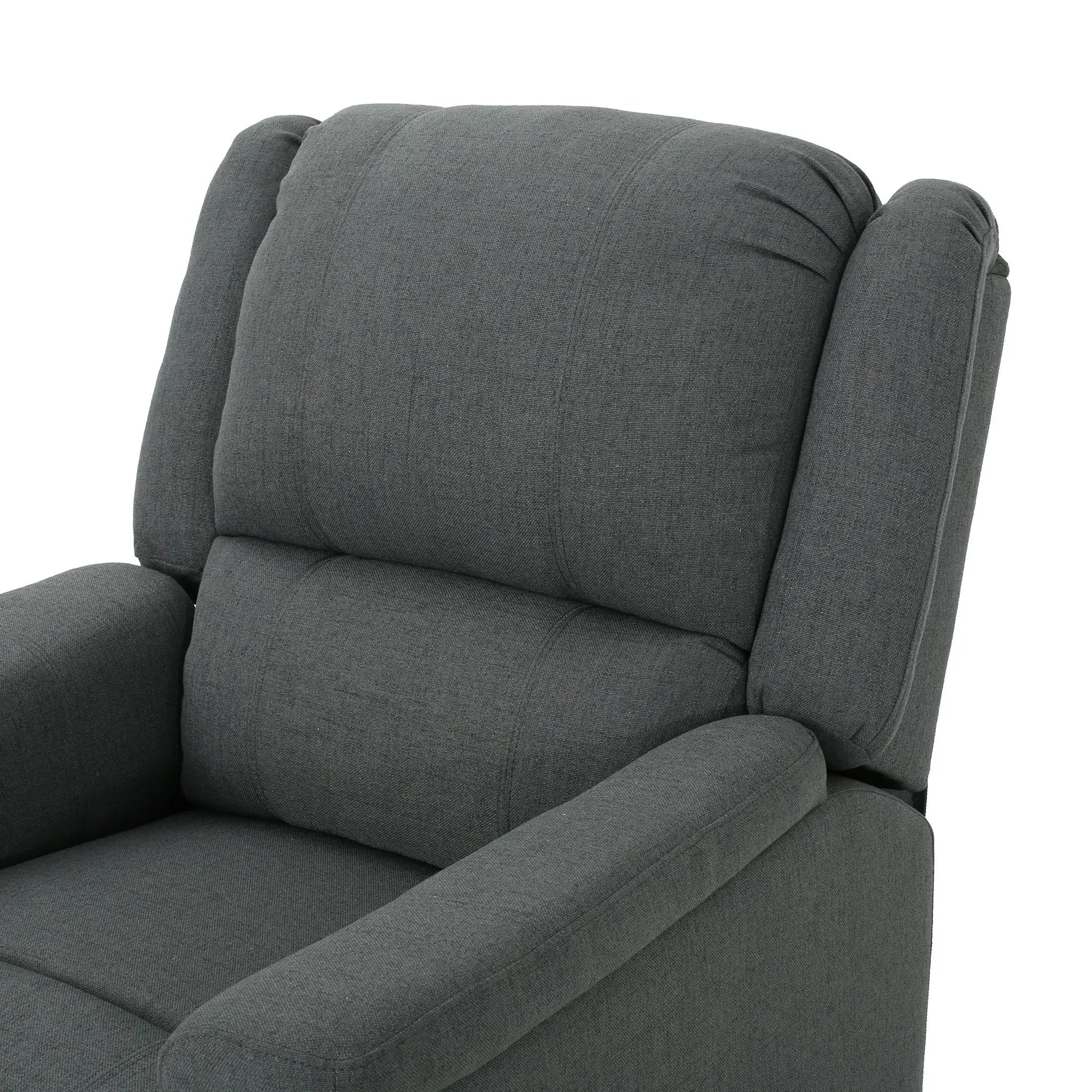 Glider Recliner With Swivel, Manual Reclining Chair by HouseOfZazla