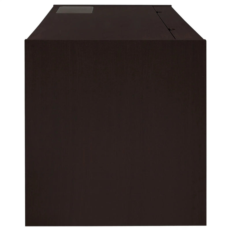 Halston 60-inch 3-drawer Office Computer Desk Cappuccino by Unique Piece Furniture