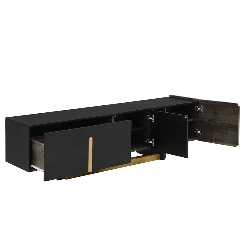 Modern TV Stand And Coffee Table (Set of 2)