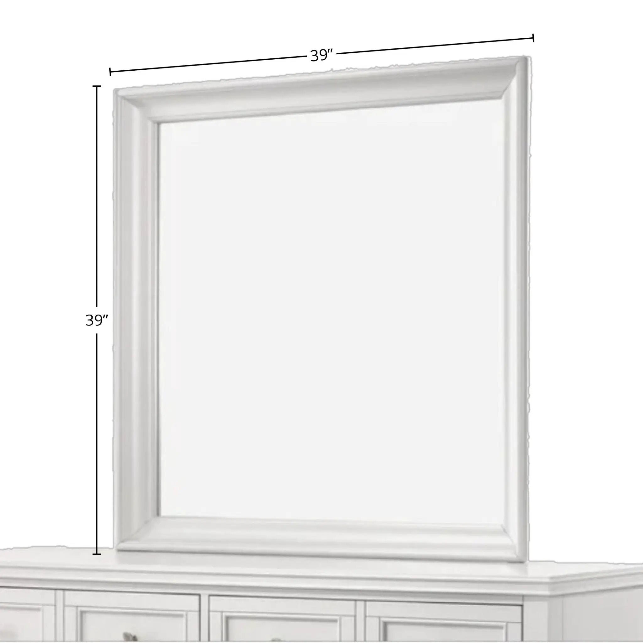 Square Mirror, Stylish Design by Unique Piece Furniture