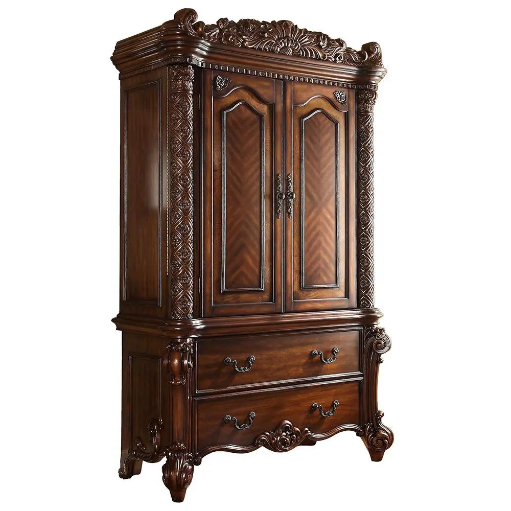 Vendome - Wardrobe/TV Armoire - Cherry by Unique Piece Furniture