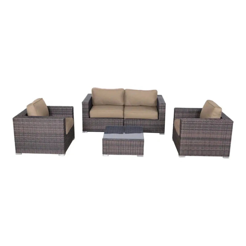 Stylish Entertainment Sectional Set, Outdoor Living by Unique Piece Furniture