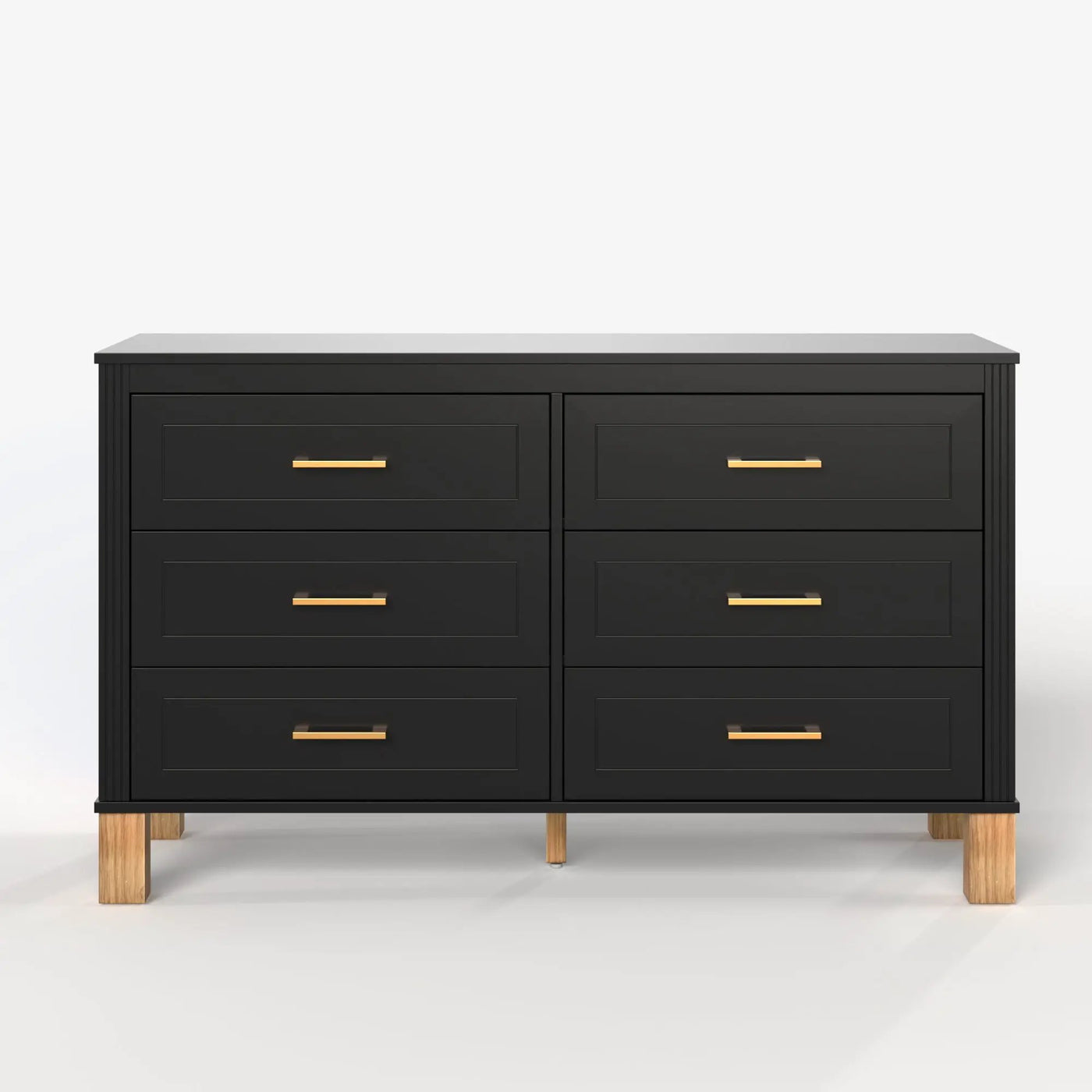 6 Drawer Double Dresser by HouseOfZazla