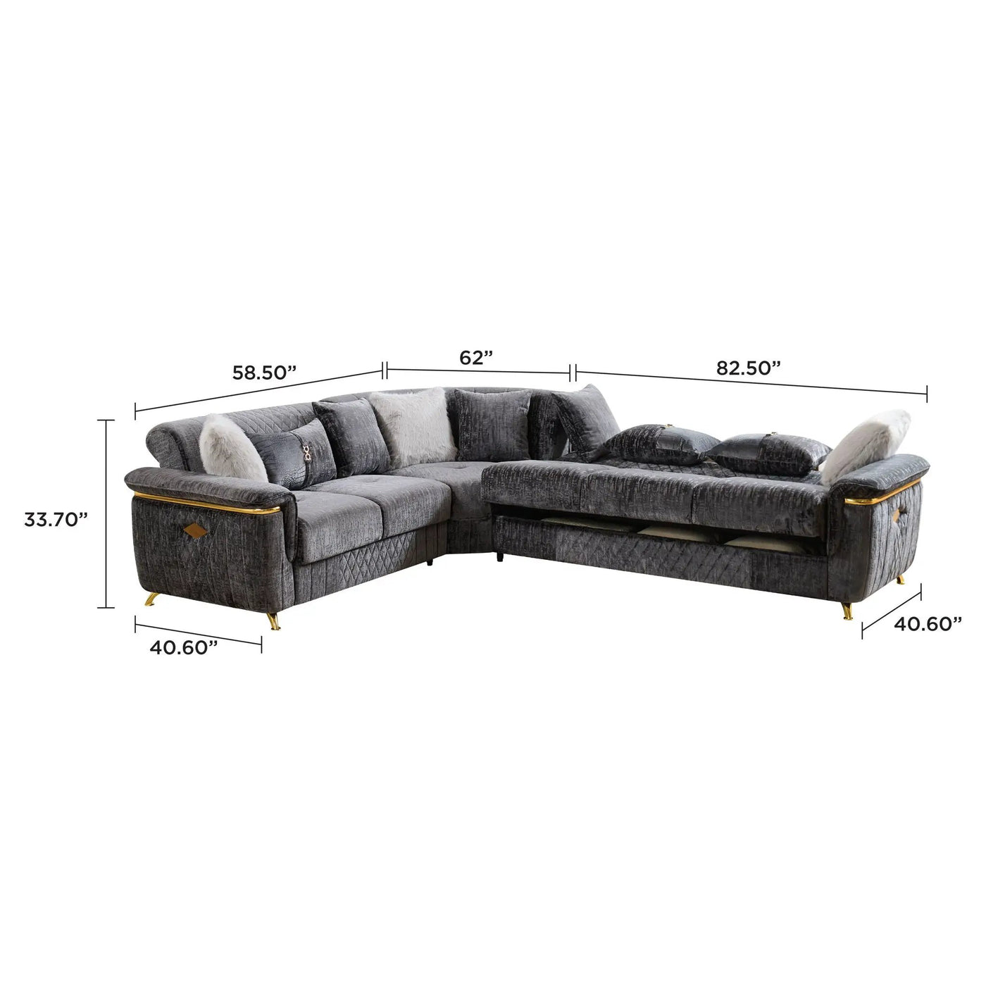 Argo - Reversible Sectional by HouseOfZazla