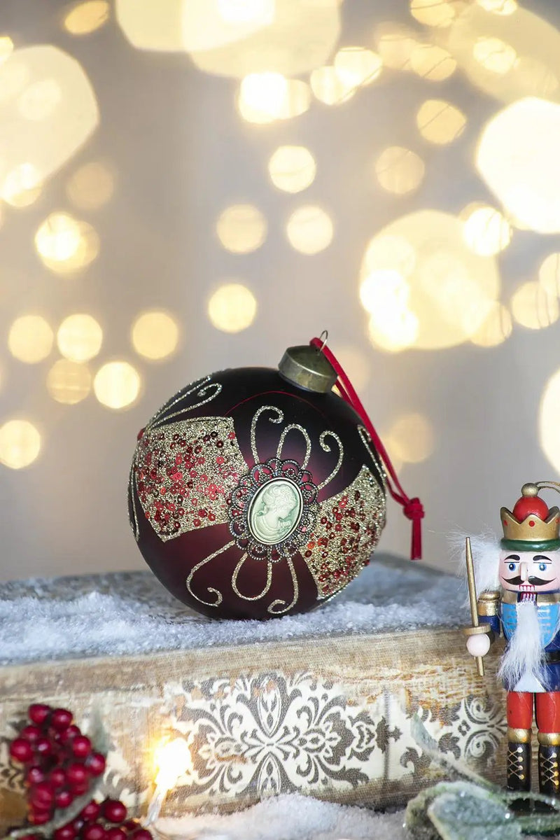 Decorative Hanging Ball Christmas Tree Ornaments For Holiday Decorations (Set of 6) by Unique Piece Furniture