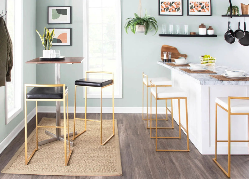 Fuji - Contemporary / Glam & Quality Construction Barstool by Unique Piece Furniture