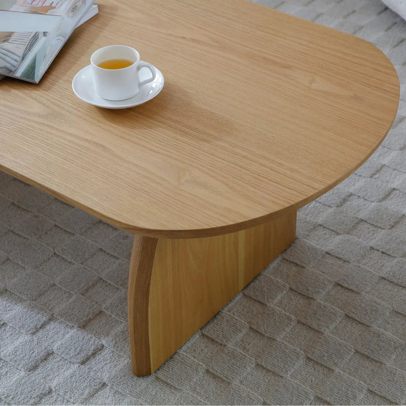 Oval Coffee Table For Living Room by Unique Piece Furniture