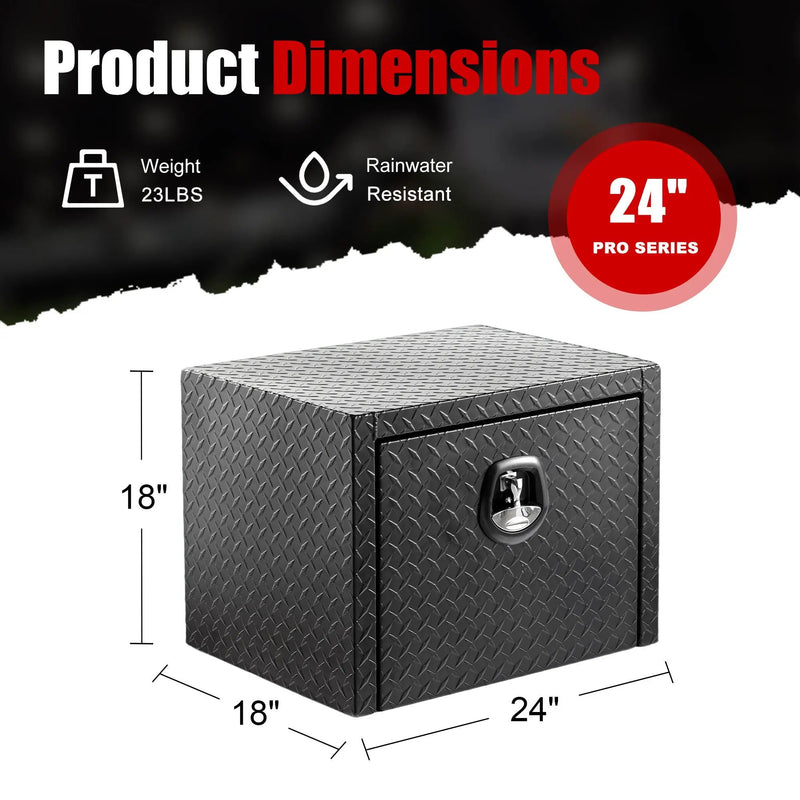 Pro Series Underbody Truck Tool Box Waterproof Storage Chest by HouseOfZazla
