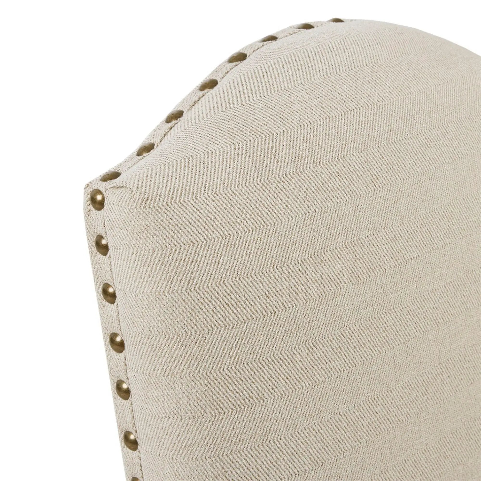 Dining Chair With Skirts (Set of 2) - Beige by Unique Piece Furniture