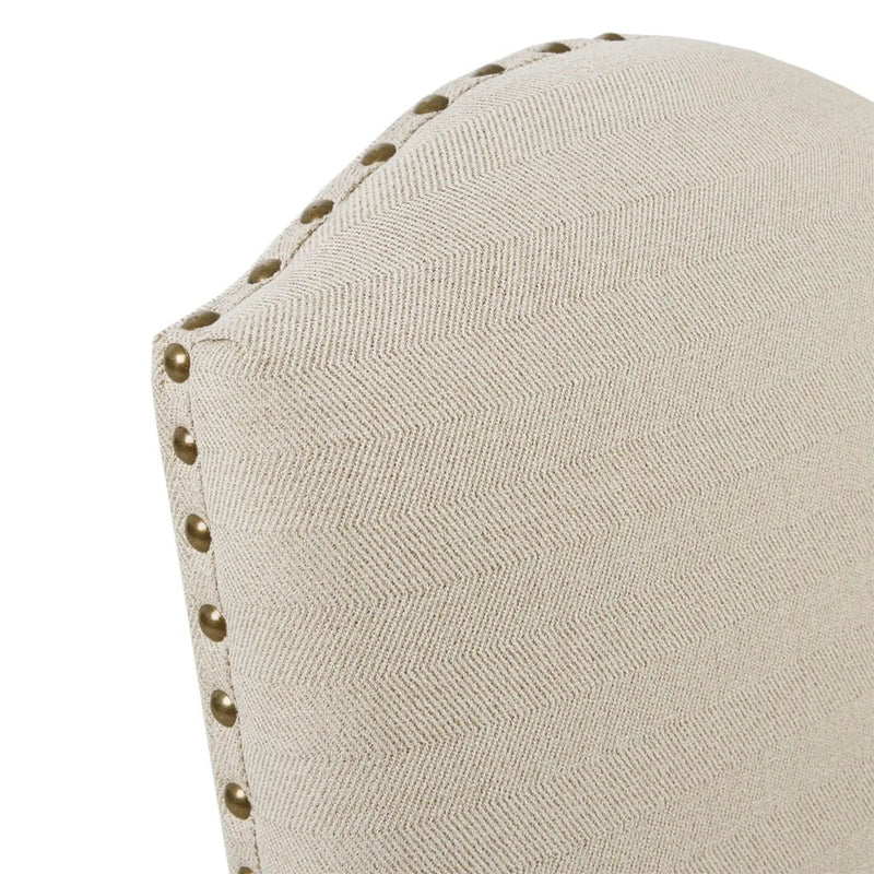 Dining Chair With Skirts (Set of 2) - Beige by Unique Piece Furniture