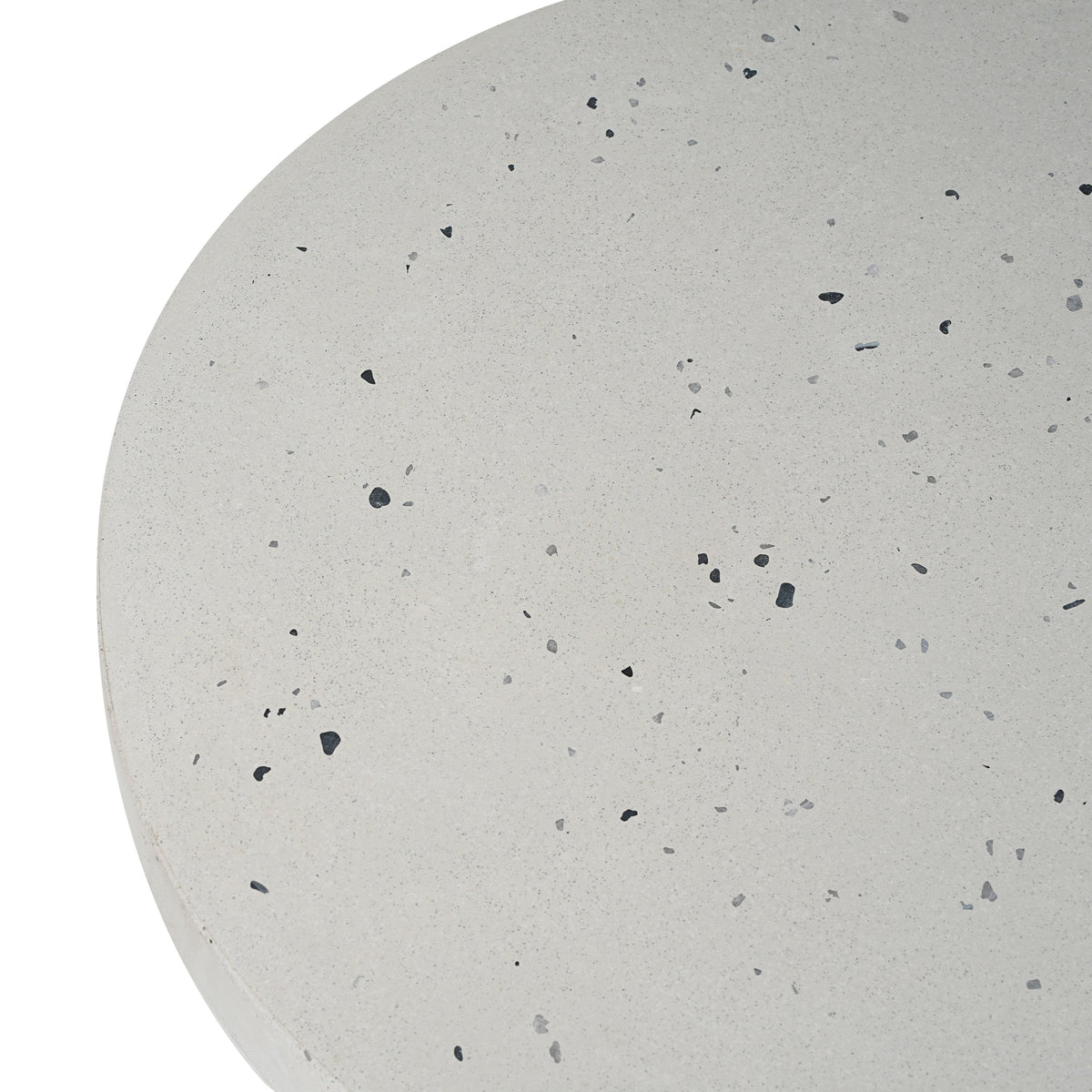 2 Piece Modern Outdoor Concrete Dining Set - Terrazzo, photo 4 of 10
