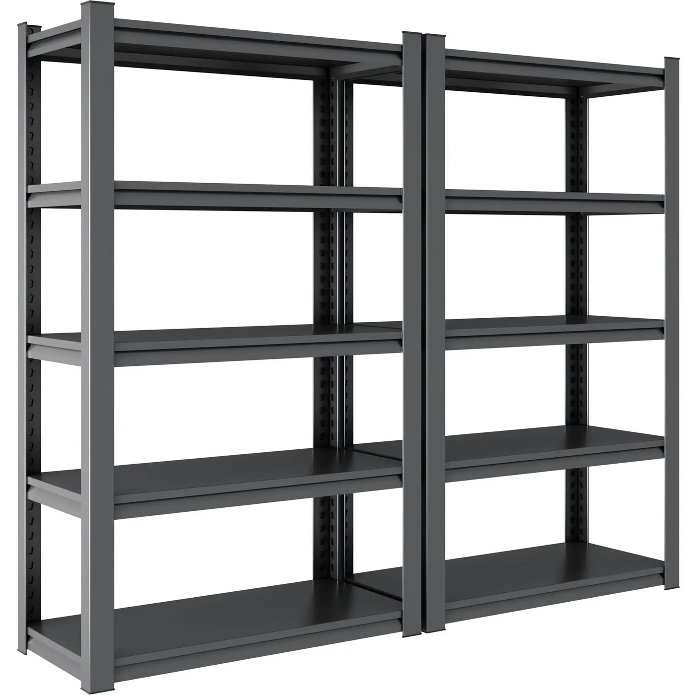 Industrial Heavy Duty Metal Garage Shelving Unit, Adjustable Storage Rack by HouseOfZazla