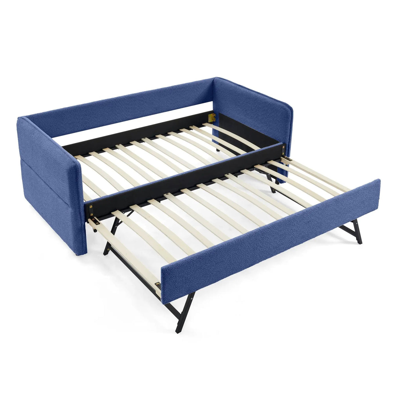 Upholstered Daybed With Pop Up Trundle by HouseOfZazla