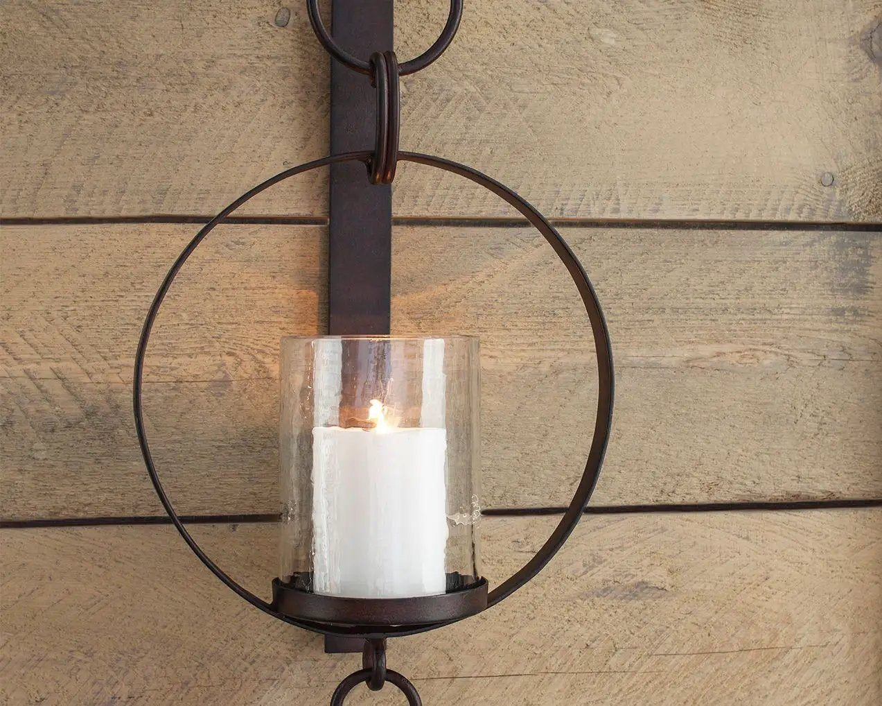 Ogaleesha - Wall Sconce - Brown by Unique Piece Furniture