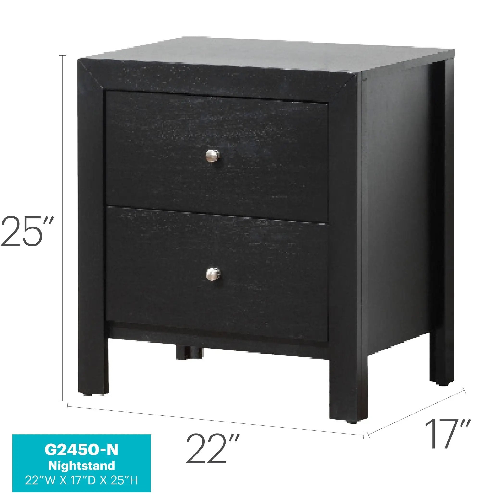 Charming Nightstand With Drawers by Unique Piece Furniture