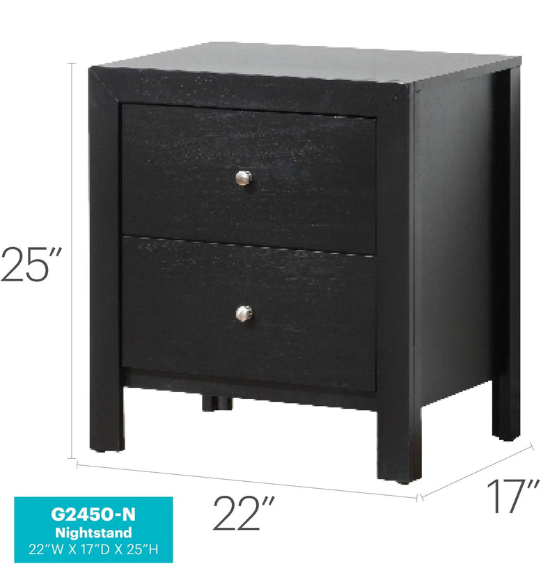 Charming Nightstand With Drawers by Unique Piece Furniture