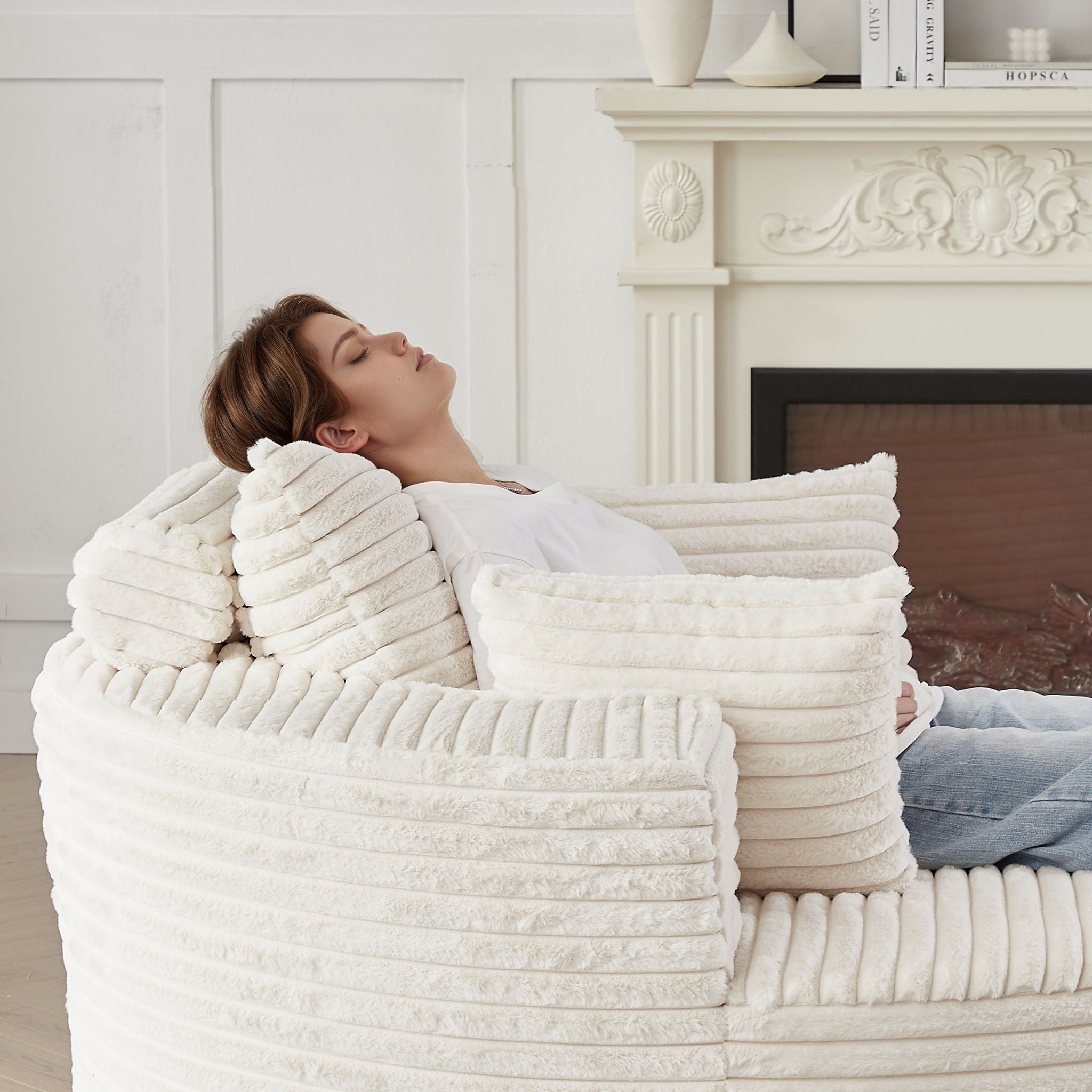 Swivel Chair With 360° Rotation For Living Room by HouseOfZazla