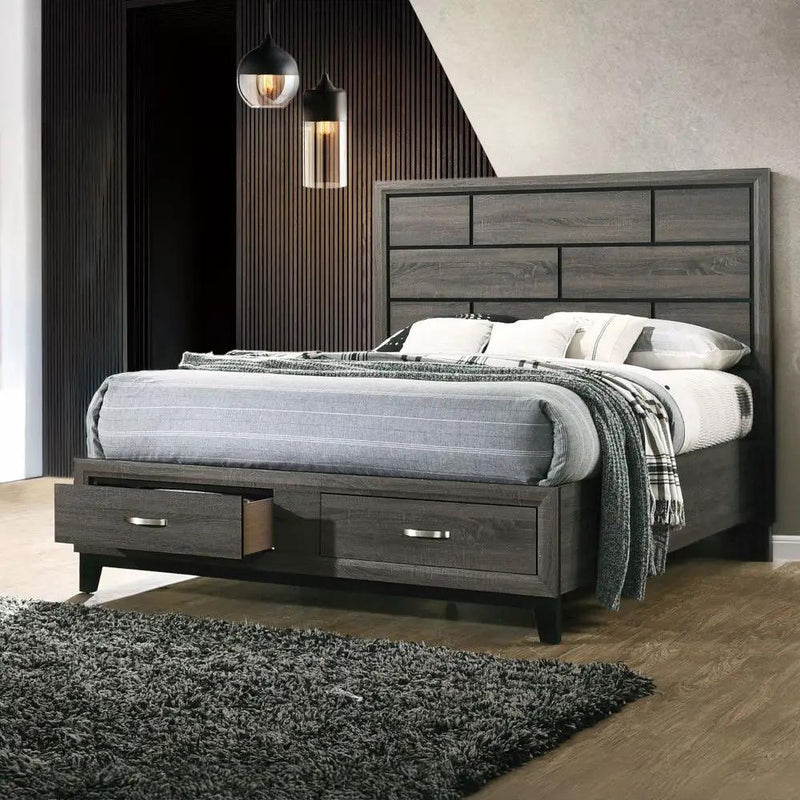 Valdemar - Bed w/Storage by Unique Piece Furniture