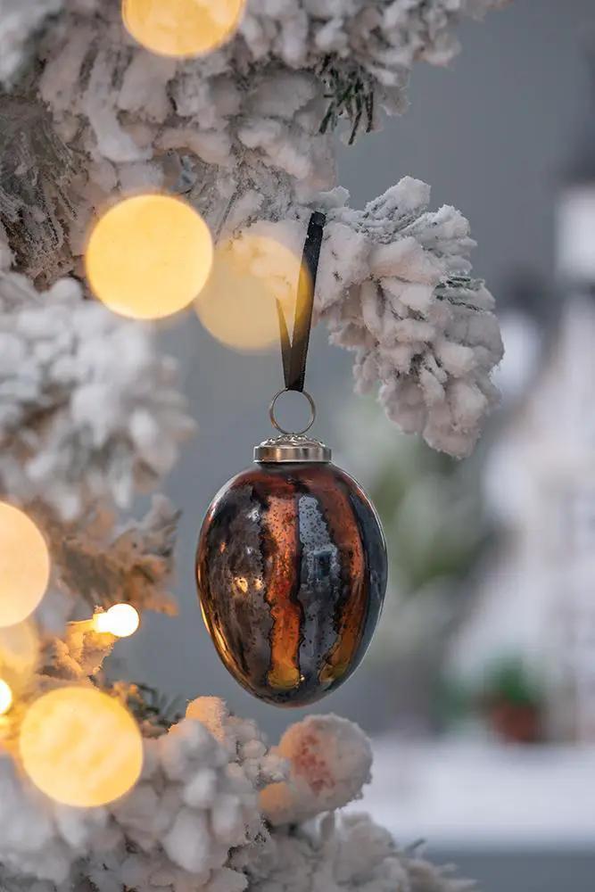 Christmas Ball Ornaments, Decorative Hanging Ball Christmas Tree Ornaments, For Holiday Party Decorations (Set of 6) by HouseOfZazla