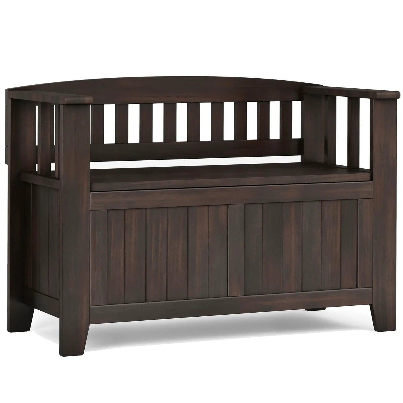Acadian - Entryway Storage Bench, Handcrafted by HouseOfZazla