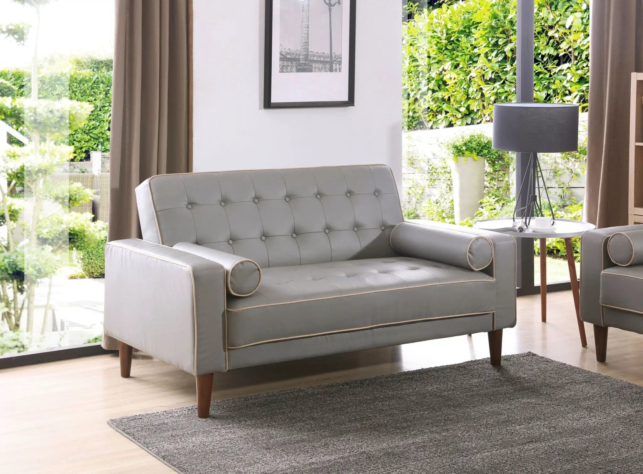 Contemporary Loveseat For Two by Unique Piece Furniture