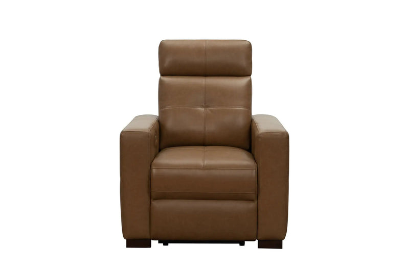 Cara - Power Recliner With Power Headrest And Power Lumbar - Light Brown by Unique Piece Furniture