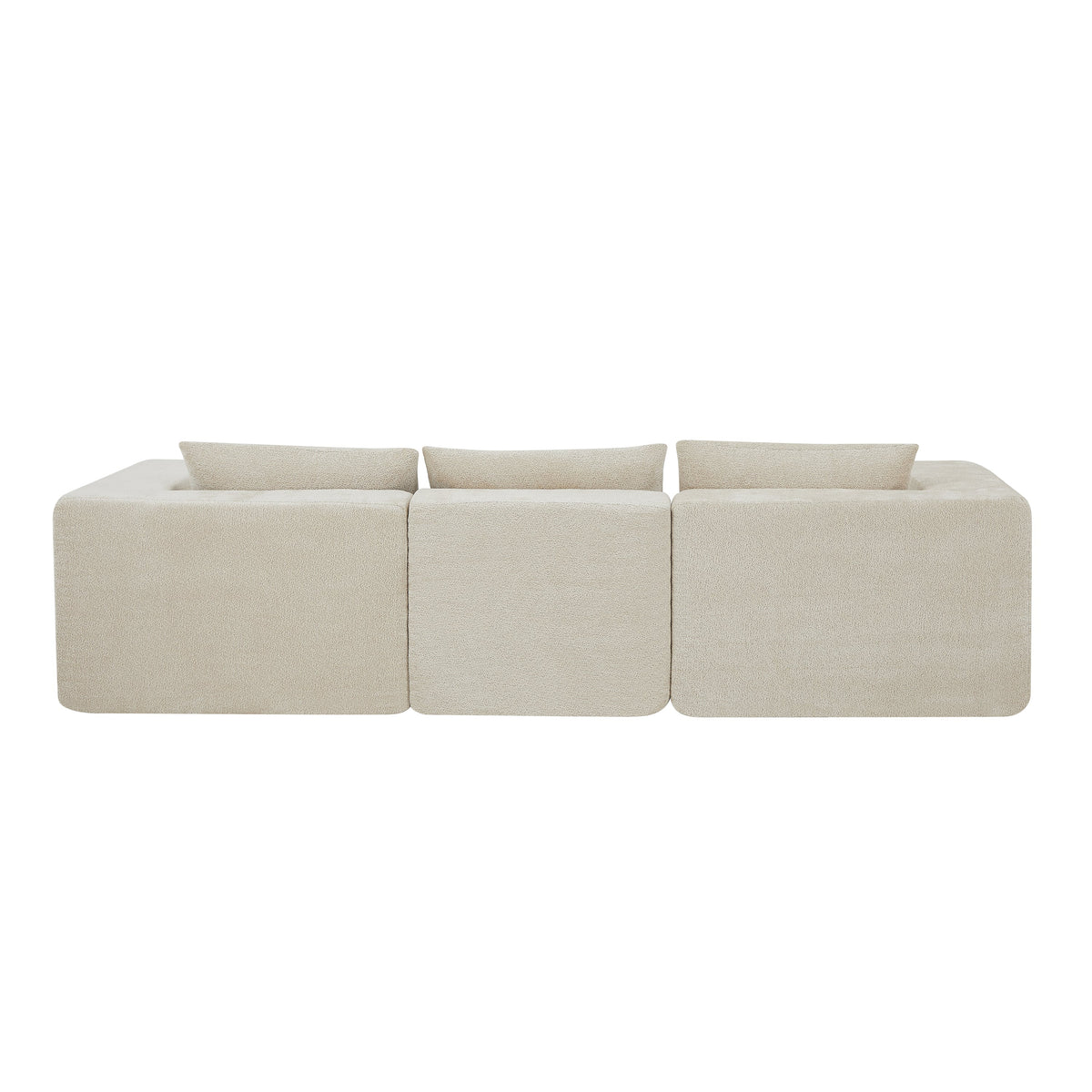 107" Compressed Sectional Sofa (Khaki), photo 5 of 10