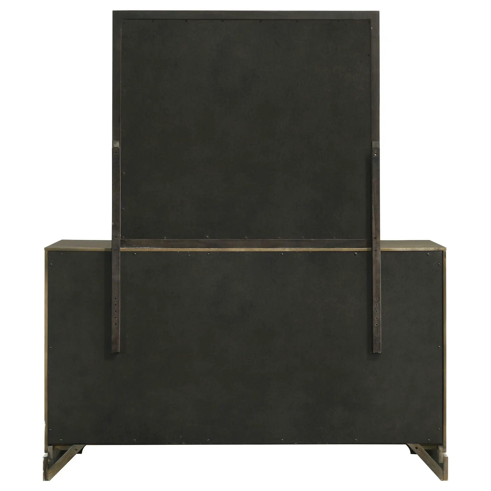 Gran Park 6-drawer Dresser and Mirror Dark Cocoa by Unique Piece Furniture